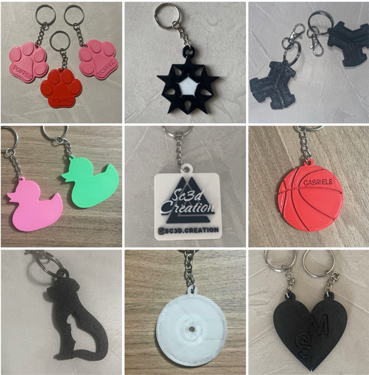 Portachiavi personalizzato( in descrizione le modalità per procedere all’acquisto)