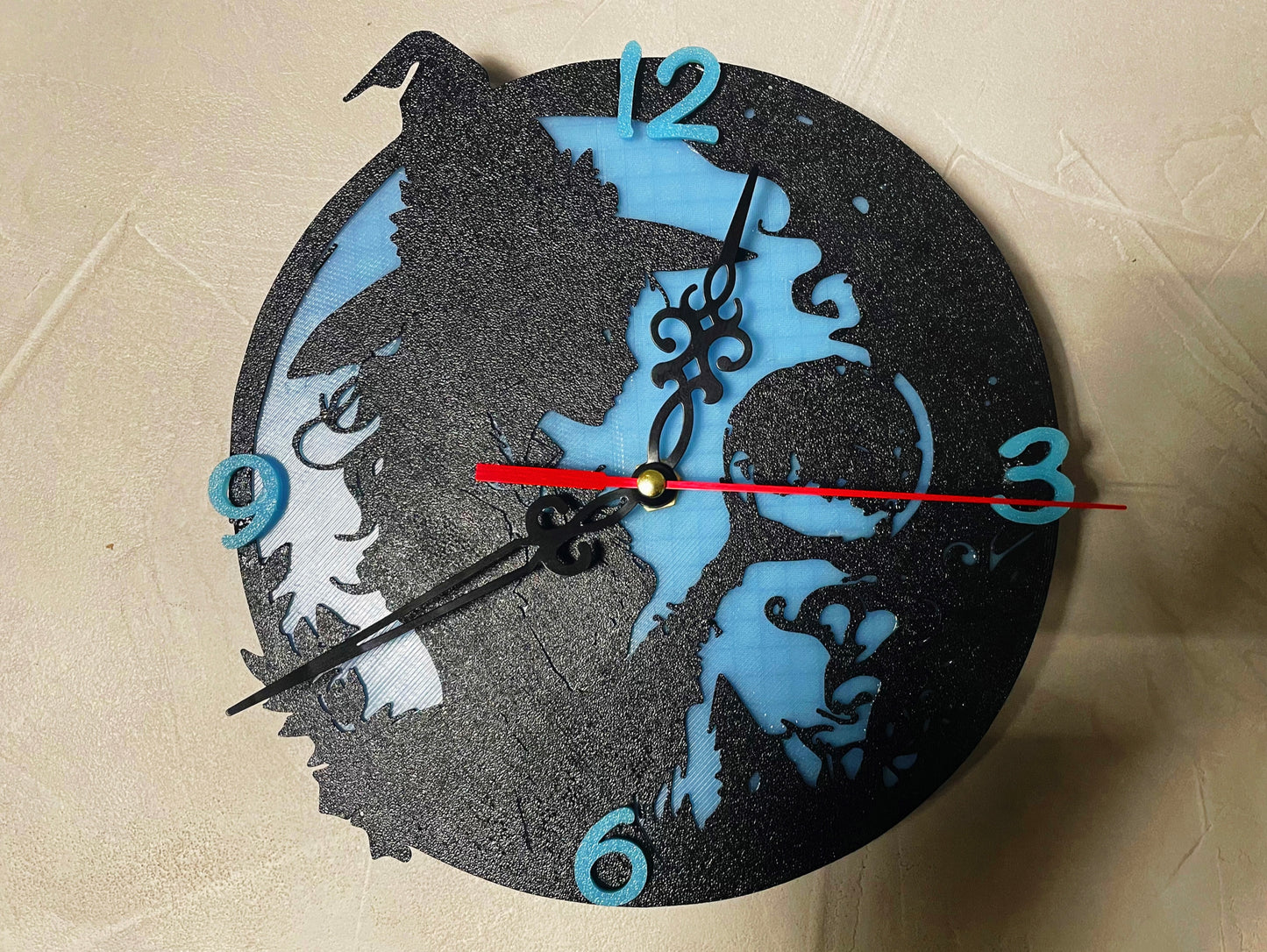 Orologio witch wall art