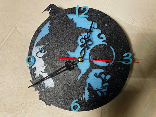 Orologio witch wall art
