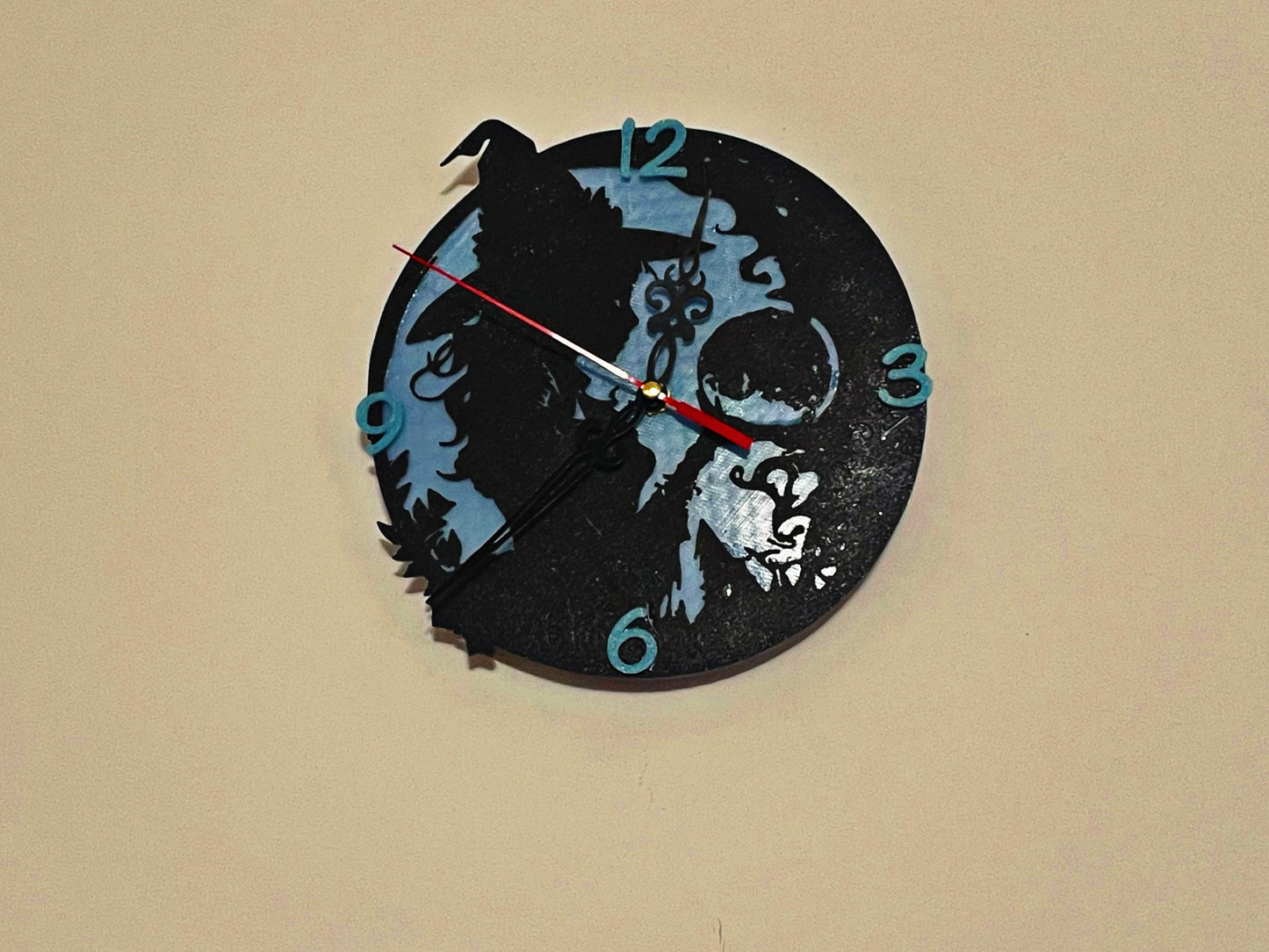 Orologio witch wall art