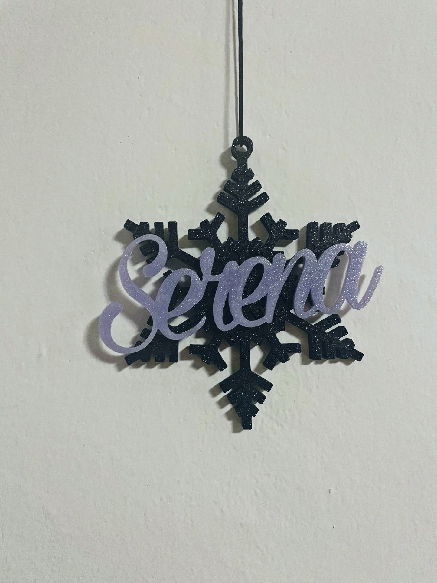 Fiocco di neve personalizzabile con nome
