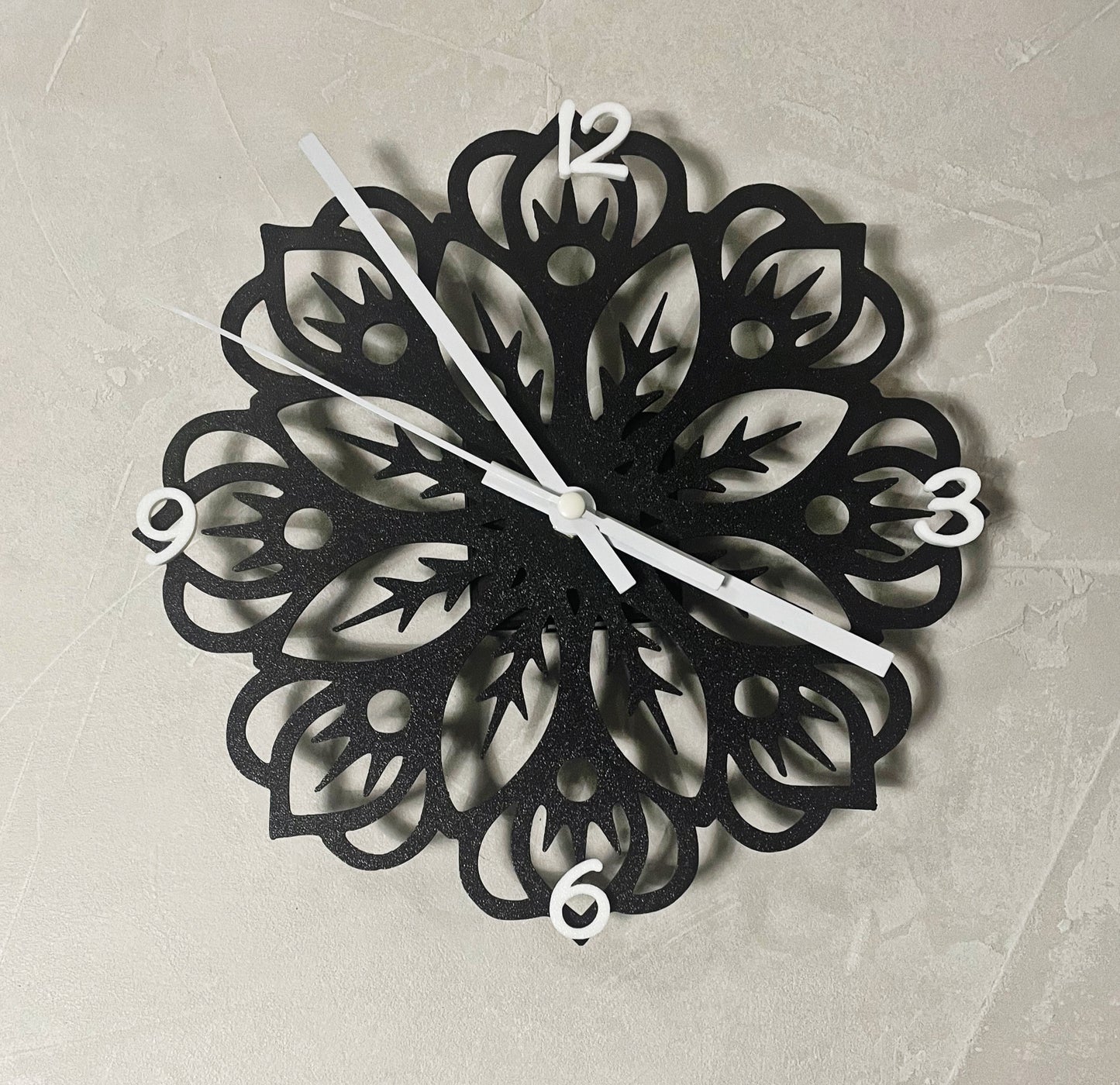Orologio mandala wall art